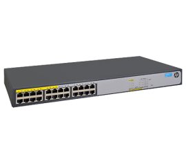 HPE 1420-24G-PoE+ (124W) Non gestito L2 Gigabit Ethernet (10/100/1000) Supporto Power over Ethernet (PoE) 1U Grigio