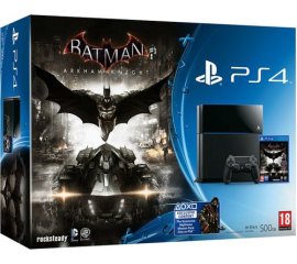 Sony PlayStation 4 500GB + Batman Arkham Knight Wi-Fi Nero