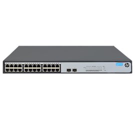 Hewlett Packard Enterprise OfficeConnect 1420 24G 2SFP+ Non gestito L2 Gigabit Ethernet (10/100/1000) 1U Grigio