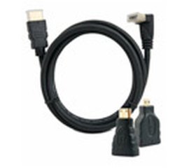 Muvit HDMI - HDMI (Mini/Micro) cavo HDMI HDMI tipo A (Standard) Nero
