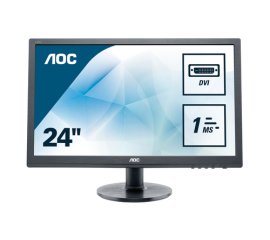 AOC 60 Series E2460SD2 Monitor PC 61 cm (24") 1920 x 1080 Pixel Full HD LED Nero