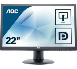 AOC 60 Series E2260PQ/BK Monitor PC 55,9 cm (22") 1680 x 1050 Pixel WSXGA+ LED Nero