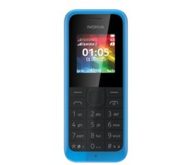 Nokia 105 3,68 cm (1.45") 69,6 g Blu Telefono di livello base