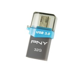 PNY OTG Duo-Link OU3 32GB unità flash USB USB Type-A / Micro-USB 3.2 Gen 1 (3.1 Gen 1) Nero