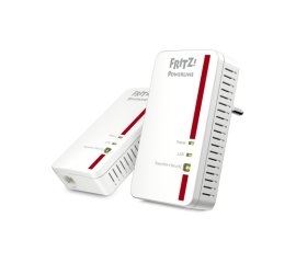 AVM FRITZ!Powerline 1000E Set International 1200 Mbit/s Collegamento ethernet LAN Bianco 2 pz