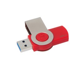 Kingston Technology DataTraveler 101 G3 unità flash USB 32 GB USB tipo A 3.2 Gen 1 (3.1 Gen 1) Metallico, Rosso