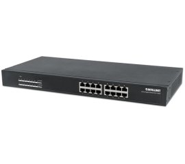 Intellinet 560993 switch di rete Non gestito L2 Gigabit Ethernet (10/100/1000) Supporto Power over Ethernet (PoE) 1U Nero