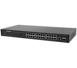 Intellinet 560917 switch di rete Gestito Gigabit Ethernet (10/100/1000) 1U Nero