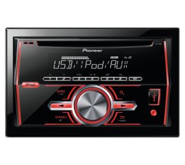 Pioneer FH-460UI Ricevitore multimediale per auto Nero, Rosso 200 W