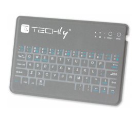 Techly Mini Tastiera Ultra Slim Bluetooth 3.0 per Smartphone e Tablet (ICTB1007)