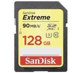 SanDisk 128GB Extreme SDXC U3/Class 10 UHS-I Classe 10