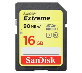 SanDisk Extreme 16 GB SDHC UHS-I Classe 10