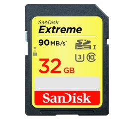 SanDisk 32GB Extreme SDHC U3/Class 10 UHS-I Classe 10