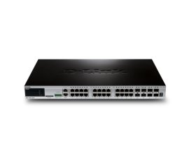 D-Link DGS-3620-28TC/SI switch di rete Gestito L3 Gigabit Ethernet (10/100/1000) Nero