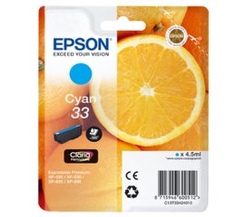 Epson Oranges C13T33424010 cartuccia d'inchiostro 1 pz Originale Ciano