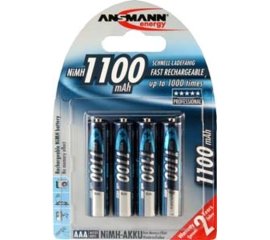 Ansmann 5035232 batteria per uso domestico Mini Stilo AAA Nichel-Metallo Idruro (NiMH)