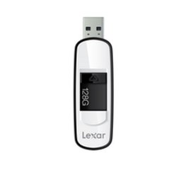 Lexar JumpDrive S75 128GB unità flash USB USB tipo A 3.2 Gen 1 (3.1 Gen 1) Nero, Bianco