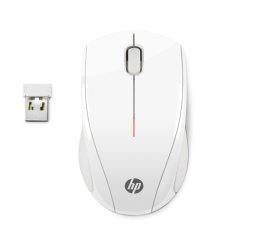 HP Mouse wireless X3000 Bianco neve
