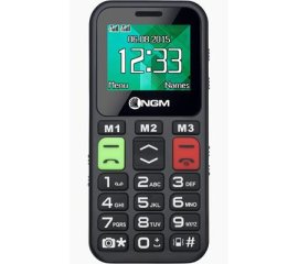 NGM-Mobile Facile Ciao 4,57 cm (1.8") 70 g Nero Telefono per anziani