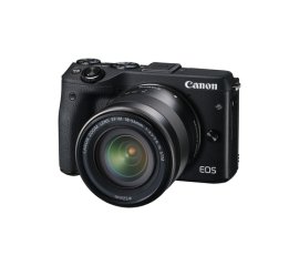 Canon EOS M3 + EF-M 18-55mm MILC 24,2 MP CMOS 6000 x 4000 Pixel Nero