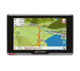 Becker active.5sl EU navigatore Palmare/Fisso 12,7 cm (5") Touch screen Grigio, Nero