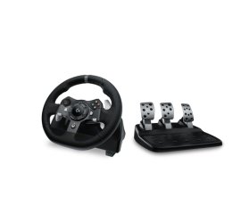 Logitech G G920 Driving Force Racing Wheel Nero USB 2.0 Sterzo + Pedali Analogico/Digitale PC, Xbox One