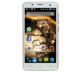 Mediacom PhonePad Duo G511 12,7 cm (5") Doppia SIM Android 5.1 4G Micro-USB 1 GB 8 GB 2200 mAh Oro, Bianco