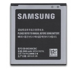 Samsung Li-Ion 2000mAh, SM-G360F Batteria Nero, Grigio