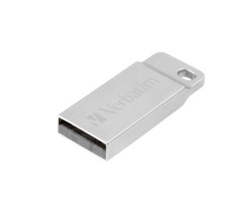 Verbatim Metal Executive - Memoria USB da 16 GB - Argento