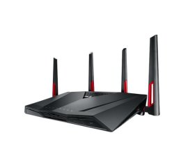 ASUS RT-AC88U router wireless Gigabit Ethernet Dual-band (2.4 GHz/5 GHz) Nero