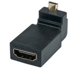 Manhattan 353441 adattatore per inversione del genere dei cavi HDMI Micro-D HDMI Type A Nero