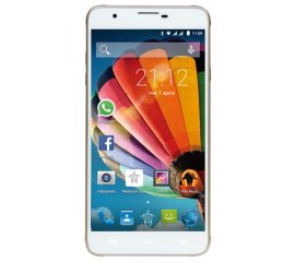 Mediacom PhonePad Duo G551 14 cm (5.5") Doppia SIM Android 5.1 3G Micro-USB 1 GB 8 GB 2500 mAh Oro, Bianco