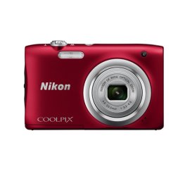 Nikon COOLPIX A100 1/2.3" Fotocamera compatta 20,1 MP CCD 5152 x 3864 Pixel Rosso