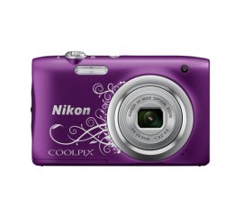 Nikon COOLPIX A100 1/2.3" Fotocamera compatta 20,1 MP CCD 5152 x 3864 Pixel Viola, Bianco