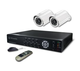 Atlantis Land NetCamera System V400 Kit kit di videosorveglianza Cablato 4 canali