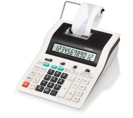 Citizen CX-123N calcolatrice Desktop Calcolatrice con stampa Nero, Bianco