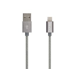 PNY 1.2m USB/Lightning 1,2 m Grigio
