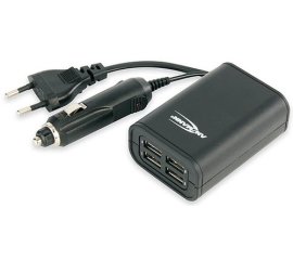 Ansmann Quattro USB alimentatore per computer Nero