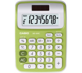Casio MS-6NC calcolatrice Desktop Calcolatrice di base Verde