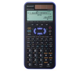 Sharp EL-W506XB-VL calcolatrice Tasca Calcolatrice scientifica Nero, Viola