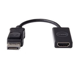 DELL 470-ABEP cavo e adattatore video 1 x DisplayPort 1x 19-pin HDMI Nero