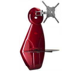 Meliconi Ghost Design 1500 Rotation 160 cm (63") Rosso