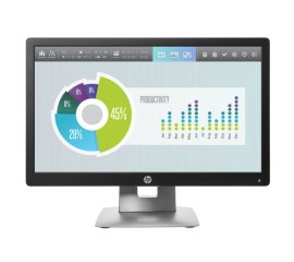 HP EliteDisplay E202 Monitor PC 50,8 cm (20") 1600 x 900 Pixel HD+ LED Nero, Argento