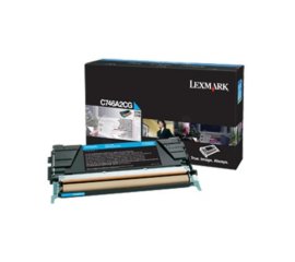 Lexmark C746A3CG cartuccia toner 1 pz Originale Ciano