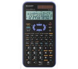 Sharp EL-506XB calcolatrice Tasca Calcolatrice scientifica Nero, Viola