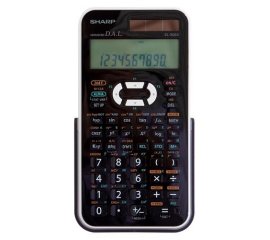 Sharp EL-506XBWH calcolatrice Tasca Calcolatrice scientifica Nero, Bianco