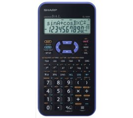 Sharp EL-509XB calcolatrice Tasca Calcolatrice scientifica Nero, Viola