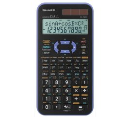 Sharp EL-520XB calcolatrice Tasca Calcolatrice scientifica Nero, Viola