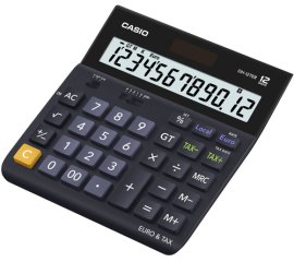 Casio DH-12TER calcolatrice Desktop Calcolatrice di base Nero
