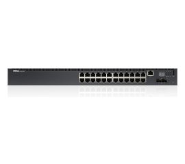DELL PowerConnect N2024P Gestito L3 Gigabit Ethernet (10/100/1000) Supporto Power over Ethernet (PoE) 1U Nero